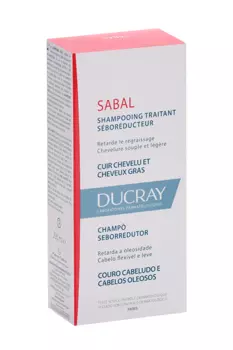 Шампунь DUCRAY Sabal себорегулирующий д/жирных волос, 200 мл