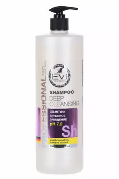 Шампунь EVI Professional глубокого soft-очищения, 1 000 мл
