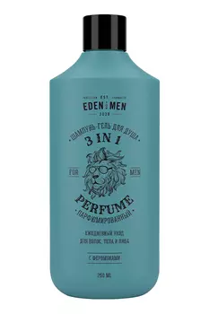 Шампунь-гель EDEN For men 3в1 парфюмированный, 250мл