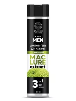 Шампунь-гель Крымский травник 3в1 с Маклюрой д/мужчин, 250 мл
