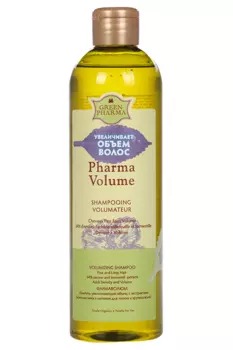 Шампунь Грин Фарма Фармаволюм увелич объем д/тонких и хрупких волос, 500 мл