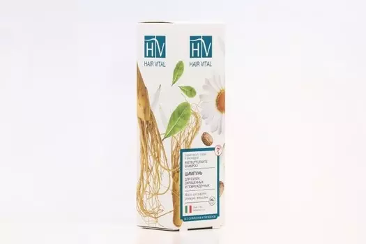 Шампунь Хеа Витал д/сухих окрашенных и поврежденных волос, 200 мл