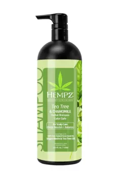 Шампунь Hempz Здоровые волосы Чайное дерево и Ромашка Tea Tree & Chamomile Herbal Shampoo 1000 мл