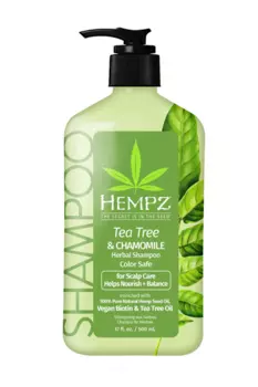 Шампунь Hempz Здоровые волосы Чайное дерево и Ромашка Tea Tree & Chamomile Herbal Shampoo 500 мл