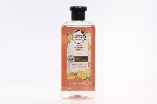 Шампунь Herbal Essences объема белый грейпфрут и мята, 400 мл