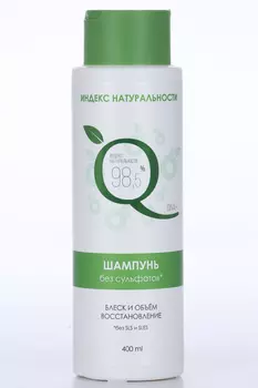 Шампунь ICHTHYONELLA безсульфатный универсальный д/всех типов волос Индекс Натуральности, 400 мл