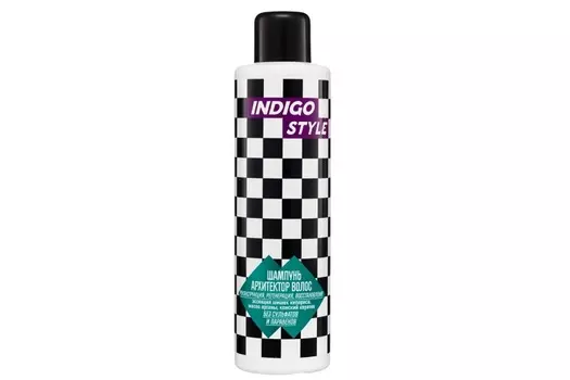 Шампунь Индиго Стайл Архитектор волос д/восстановления/питания, 1 000 мл