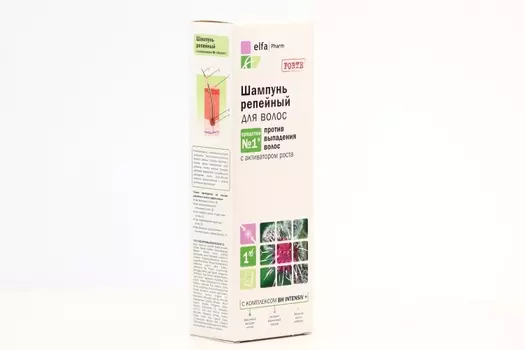 Шампунь Эльфа Фарм п/выпадения волос, 200 мл