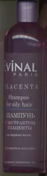 Шампунь Эвиналь д/жирных волос с плацентой, 400 мл