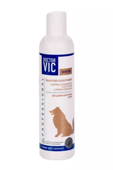 Шампунь-кондиционер Doctor VIC д/длинношерстных собак 250 мл