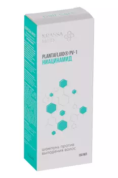 Шампунь Krassa Med Ниацинамид против выпадения волос, 150 мл