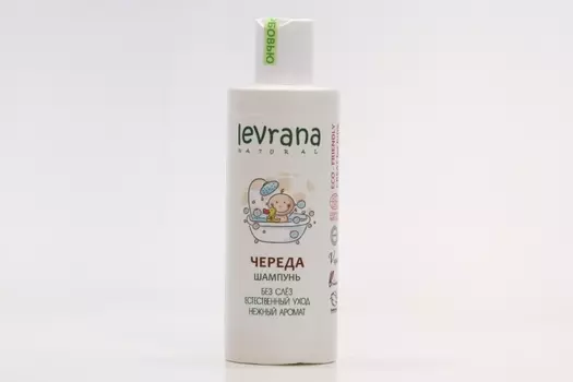 Шампунь Леврана Череда б/слез естествен уход нежн аром с экстр череды/календ/крап, 250 мл