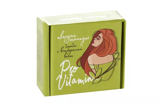 Шампунь Meela Meelo Pro Vitamin твердый в картонной коробке, 85 г