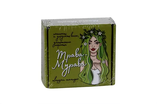 Шампунь Мила Мило твердый Трава-мурава, 85 г