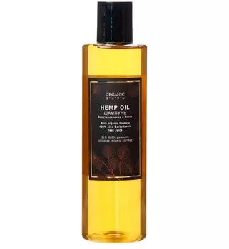 Шампунь Органик Гуру HEMP OIL восстановление/блеск, 250 мл