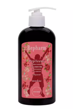 Шампунь PepTeens подростковый с пептидами д/девочек с дозатором, 500 мл