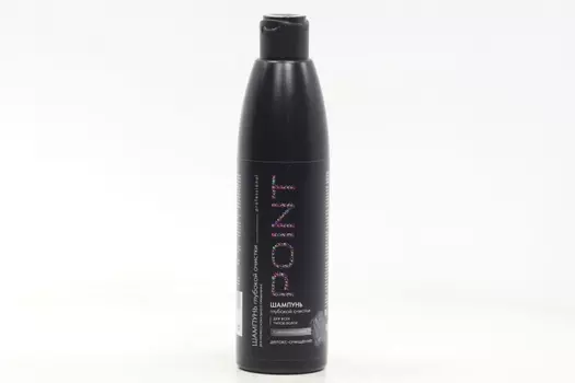 Шампунь Пойнт д/глубокой очистки волос и кожи головы с активным углем, 300 мл