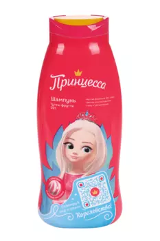 Шампунь Принцесса тутти фрутти 2 в1 д/детей без слез, 400 мл