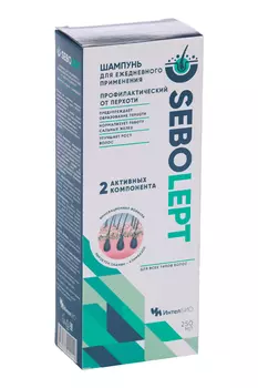 Шампунь Себолепт д/ежедневного применения профилактический от перхоти, 250 мл
