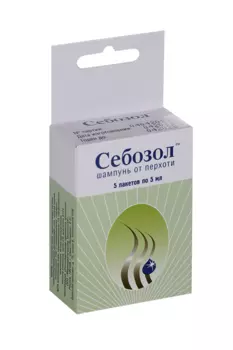 Шампунь Себозол от перхоти, 5 мл, 5 шт