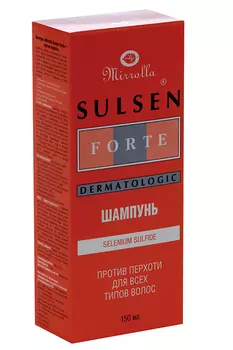 Шампунь Сульсеновый форте п/перхоти д/всех типов волос, 150 мл