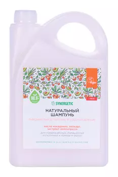 Шампунь SYNERGETIC максимальное питание и восстановление, 3,5 л