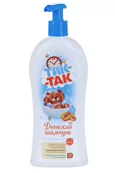 Шампунь Тик-Так дет экстракт персика/пантенол, 350 мл