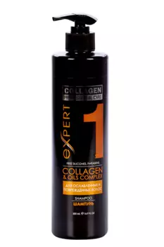 Шампунь-уход Professional Care д/волос Объем и блеск Collagen, 500 мл