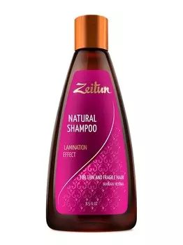 Шампунь Зейтун Эффект ламинирования с хной д/тонких/хрупких волос, 250 мл