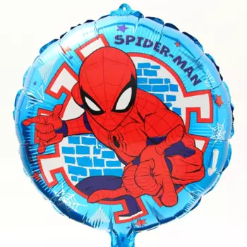 Шар MARVEL фольгированный круг Spider-man , Человек-паук