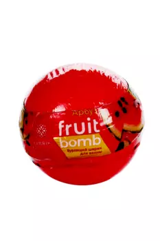 Шарик д/ванны Fabrik cosmetology fruit bomb бурлящий Арбуз, 120 г