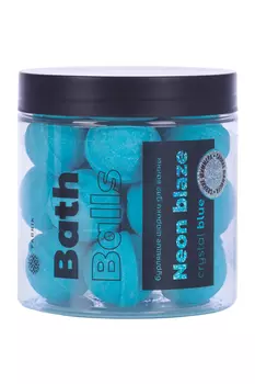 Шарики д/ванны бурлящие NEON BLAZE Crystal blue, 300 г