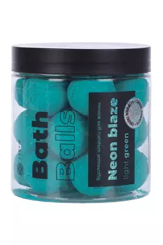 Шарики д/ванны бурлящие NEON BLAZE Light green, 300 г