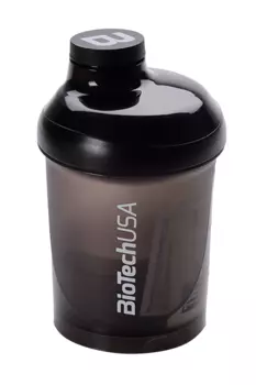 Шейкер BioTechUSA Wave+Nano 300 мл+150 мл черный