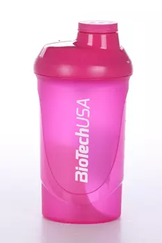 Шейкер BioTechUSA Wave спортивный розовый 600 мл