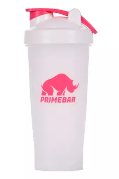 Шейкер PrimeBar с венчиком белый 600 мл