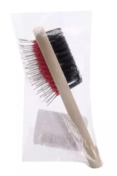 Щетка-пуходерка Чистый котик двусторон д/дом животных 817 17,5 х 5 см