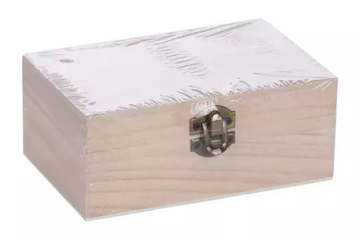 Шкатулка д/росписи Прямоугольная 15х9,7х6,7 см