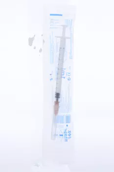 Шприц 3-х комп инсулин U-100 с иглой 0.45х12 мм (26Gх1/2"), 1 мл