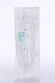 Шприц Луер 10Б двухдетальный с иглой 0.8х40, 10 мл