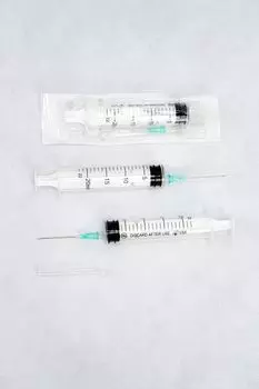 Шприц медицинский 20 мл д/инъекций Vogt Medical с иглой 21G 0,8*40мм,стер-й,однор.LUER слип,и.у. Уп.50шт.