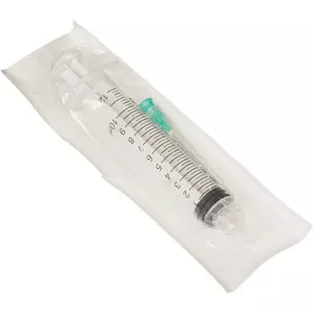 Шприц однораз 3-х комп СФМ с иглой Луер 21G (0,80х40 мм), 10 мл