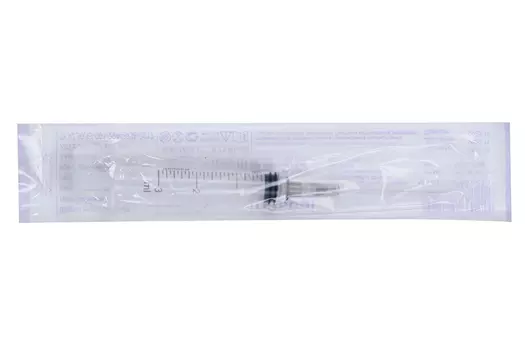 Шприц однораз, 3 мл