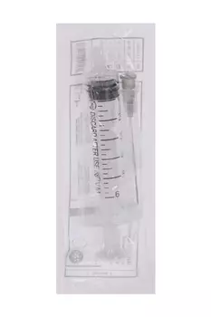 Шприц Vogt Medical 3-х комп с прилож иглой 22G 1 1/2"(0.7х40 мм), 5 мл