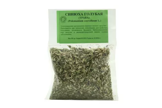 Синюха голубая дробленная, 50 г, трава (4606675006826)