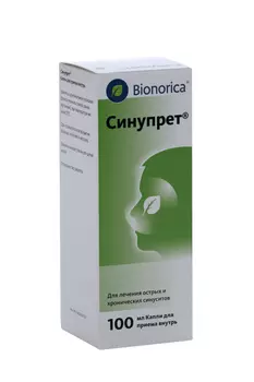 Синупрет, 100 мл, капли для приема внутрь