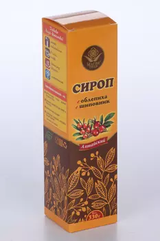 Сироп Алтайский Магия трав облепиха/шиповник, 330 г