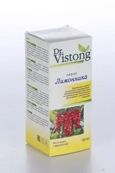 Сироп Др Вистонг Лимонника б/сахара на фруктозе, 150 мл