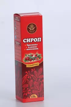 Сироп Магия трав Алтайский брусника/клюква/шиповник, 330 г