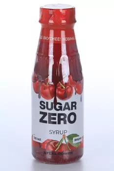 Сироп STEELPOWER SUGAR ZERO д/похудения/диеты низкокалорийный вишня, 320 мл